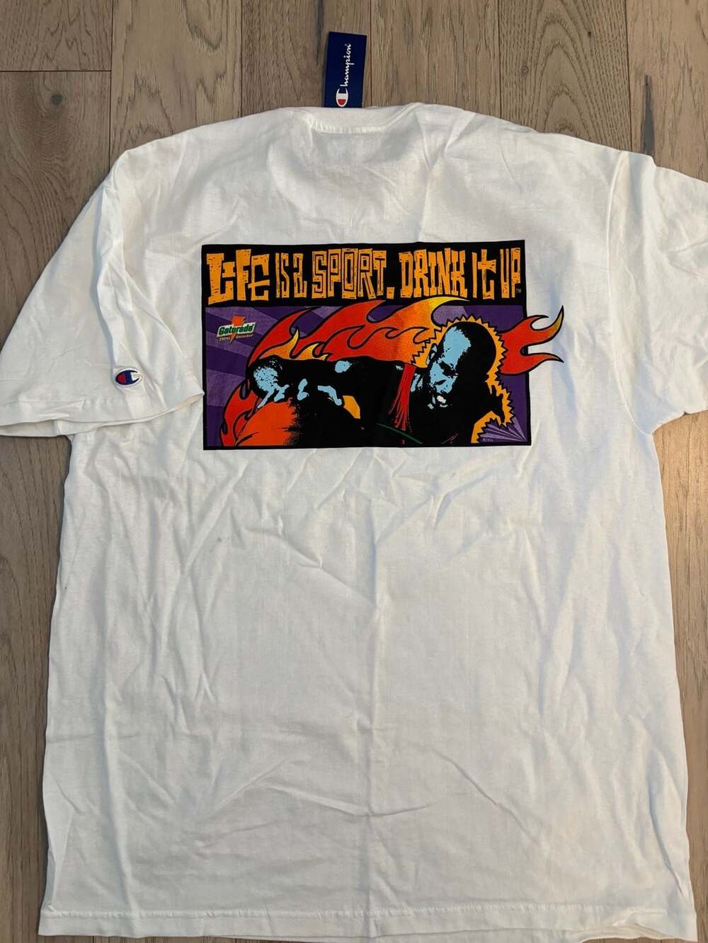 Vintage 1995 Champion Gatorade Life Is A Sport T-Shirt XL